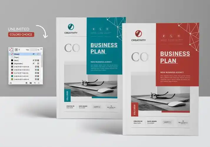 时尚高端专业的高品质宣传册手册画册房地产楼书杂志设计模板