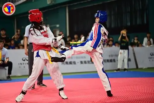 跆拳道实战练习