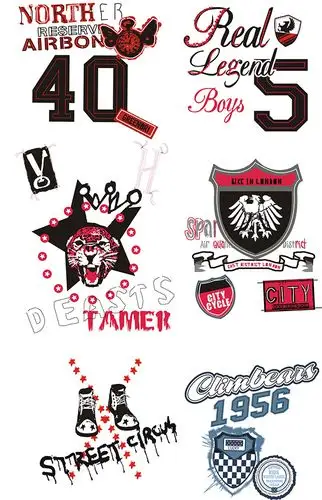 数字班服精华班徽图案设计素材logo下载