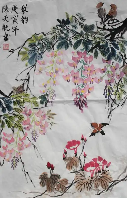 中国花鸟画七级-2