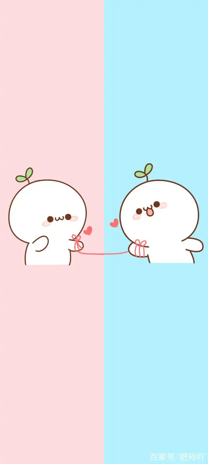 情侣聊天背景图