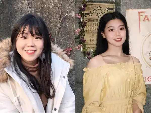 太刺激!减肥瘦下来的女生对比照!