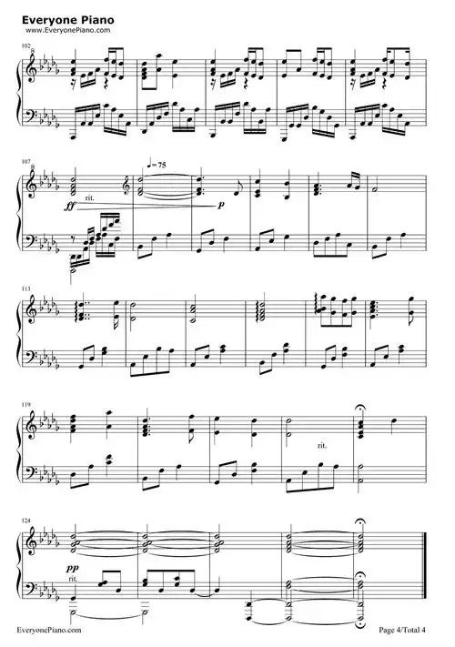 you钢琴谱dai寒蝉鸣泣之时ost