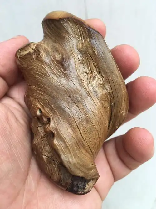 太行山崖柏料 手串_太行山崖柏毛料陈化料佛珠瘤疤手串无事牌手把件