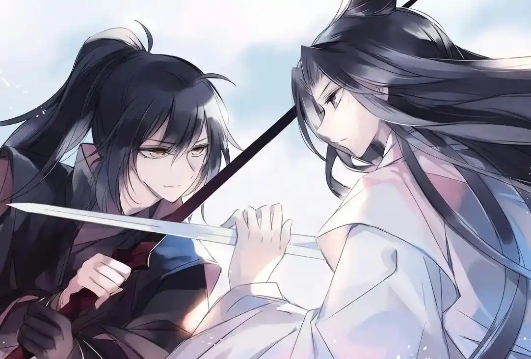 魔道祖师#魏无羡#蓝忘机  壁纸,侵删 #壁纸 未知全貌, - 抖音