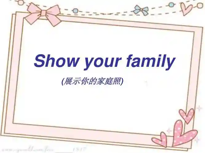 北师大版英语一下unit10family课件2ppt下载