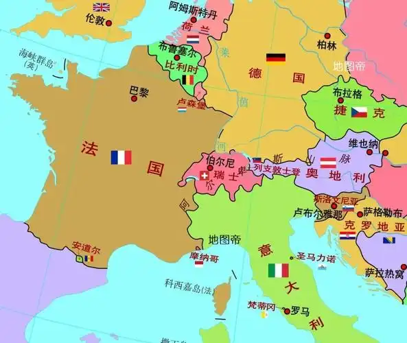 瑞士地理上位于西欧,中欧,南欧的结合处,北接中欧的德国,南接南欧的