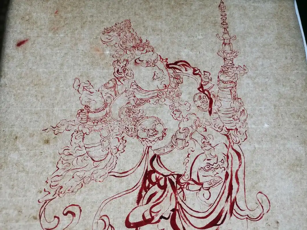 四大天王之南方增长天王 .四大天王之南方增长天王  生料玉扣 - 抖音