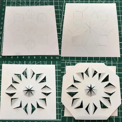 半立体构成多切多折77步骤简单每日更新