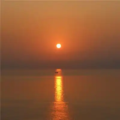 高清唯美夕阳60后专用头像图片