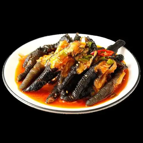 鸡爪凤爪蜀欢无骨即食麻辣乌鸡红油去骨脱骨鸡肉零食
