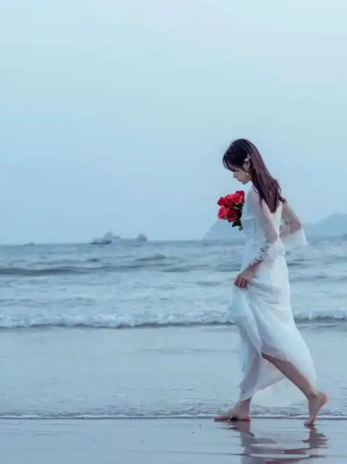 人像摄影海边随拍