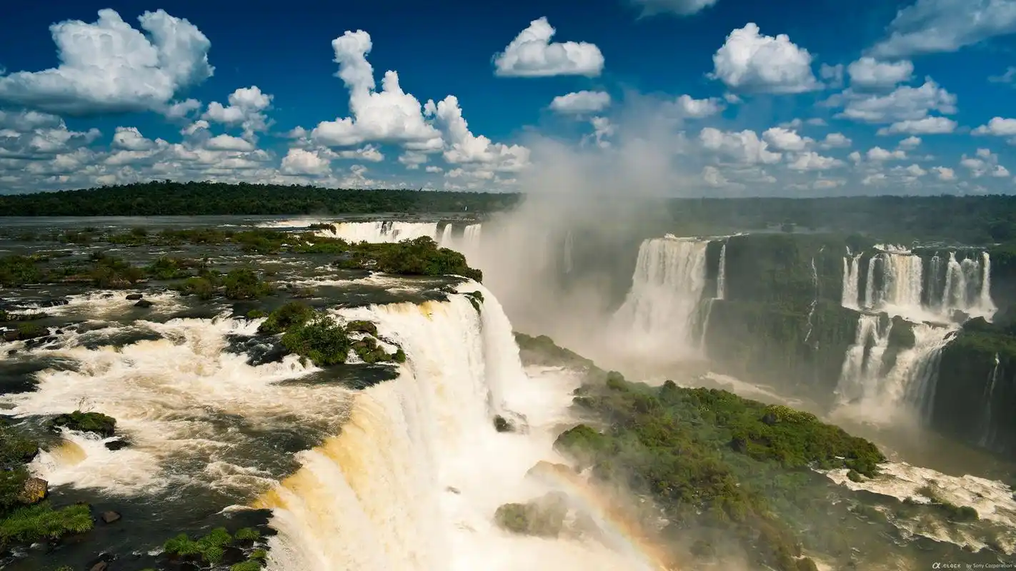 巴西阿根廷伊瓜苏国家公园最美24小时旅游胜地壁纸