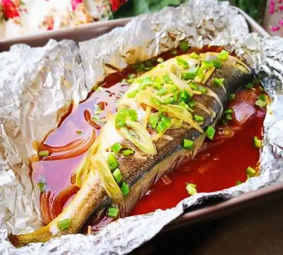 锡纸黄花鱼,香嫩好吃,鲜味十足,营养也一点不流失