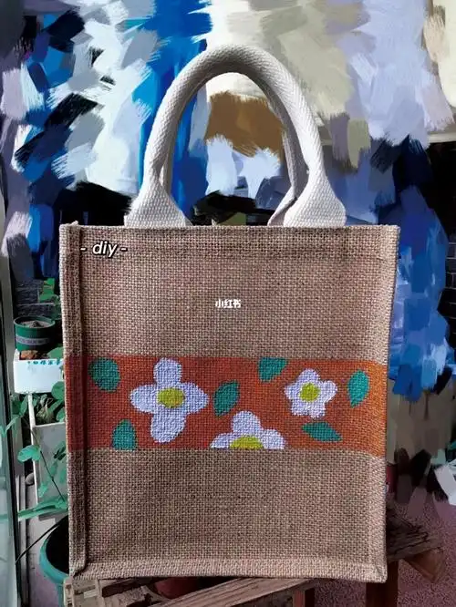 muji麻布袋手绘_无印良品怎么样_手绘_布袋_muji麻布袋改造_兴趣爱好