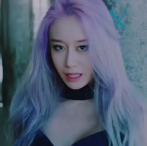 朴智妍,solo2,紫发太美