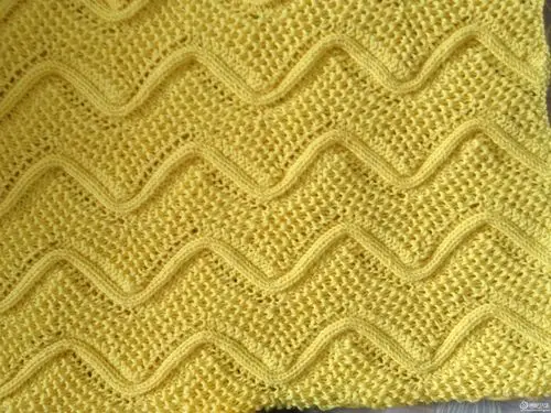 美美的水浪花毛衣,值得一看.仿明月老师的.