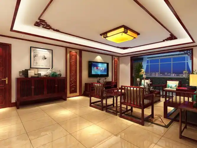 南宫28简约古典风格中式别墅装修设计现代气息追求时尚美宅