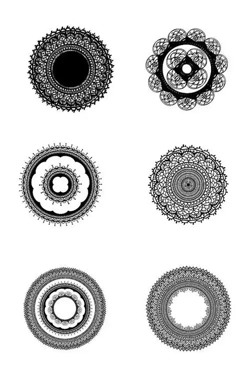 黑白花纹边框图片-黑白花纹边框设计素材-黑白花纹边框模板下载