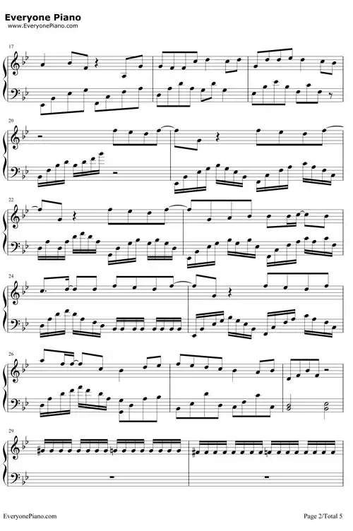 说谎钢琴谱林宥嘉