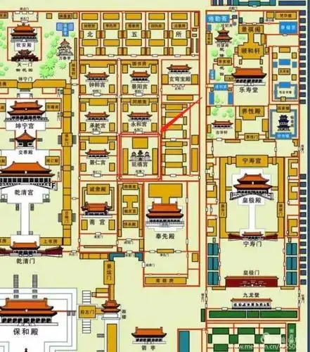 其它 游故宫 品文化 长知识 写美篇四,六院:六院"其实是十二院.
