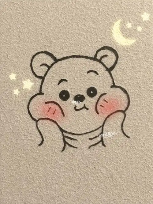 可爱简笔画讲个故事吧79