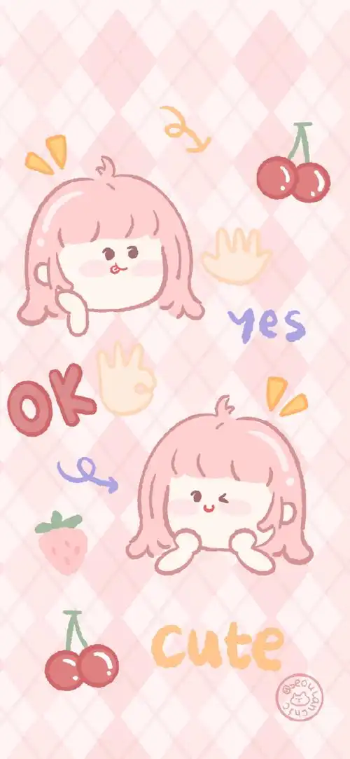 壁纸/锁屏壁纸/手绘/可爱卡通/ 二传注明江… - 堆糖,美图壁纸兴趣社