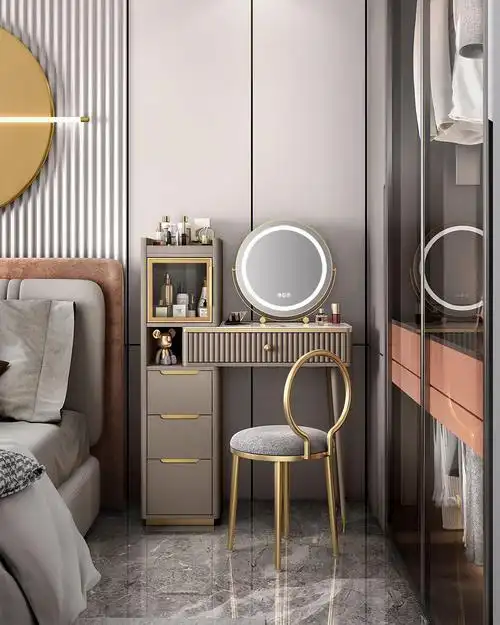 轻奢风梳妆台|精致一天从这里开始