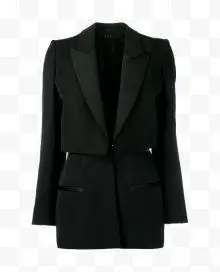 女士西装工作照模板