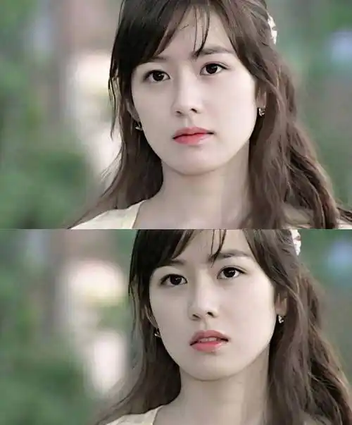 可惜41岁的孙艺珍已经难掩中年女人的惫态, 再也不是《假如爱有天意》