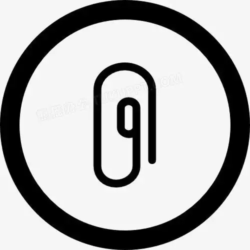 附件圆形按钮图标png图片素材下载_按钮png_熊猫办公