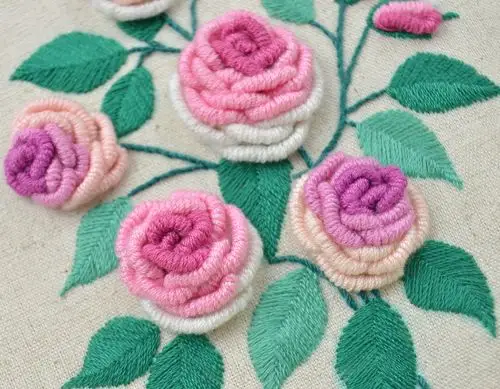 卷针玫瑰--@陌小茹手作