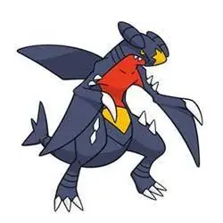 烈咬陆鲨简笔画