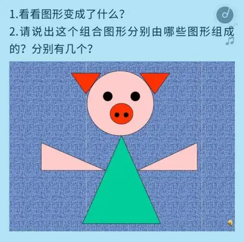 小班宝贝~~"宅"家停"课"不停"学"宝贝宅出好习惯——图形宝宝变变变