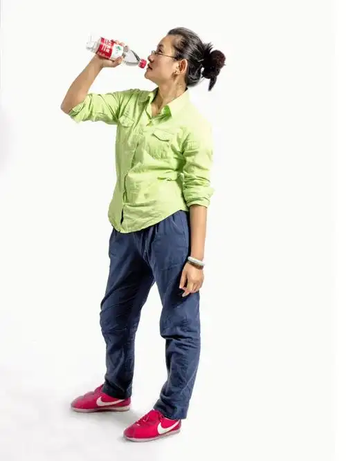 速写站姿照片写生素材2