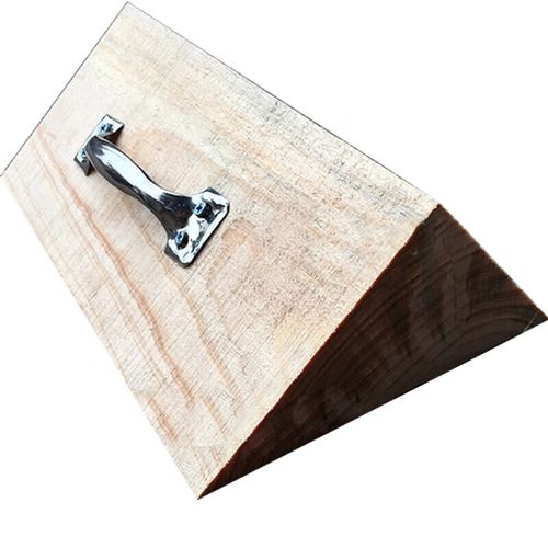 有豫 三角木楔 木头阻车器 汽车三角木实木防滑止退器 轮胎定位器  30