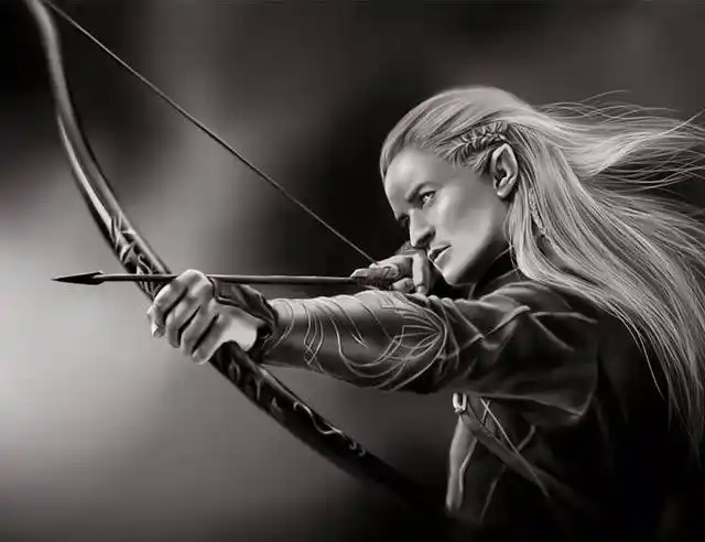 《指环王》中男精灵和《水浒传》里花荣谁更帅谁的射箭技术更好