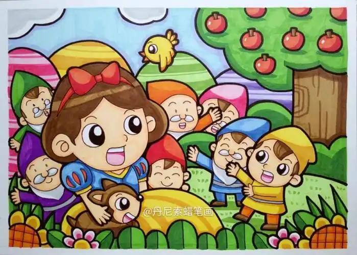 范画(童话)白雪公主