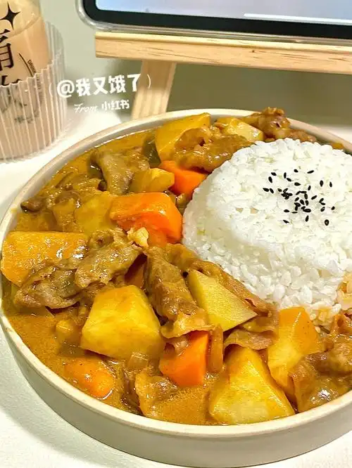 一人食分分钟光盘的咖喱肥牛饭02懒人最爱