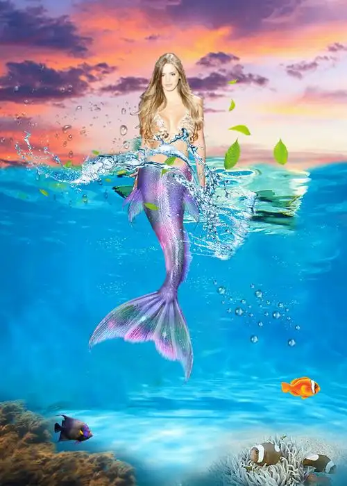 美人鱼|平面|海报|uiw潘家威 - 原创作品 - 站酷 (zcool)