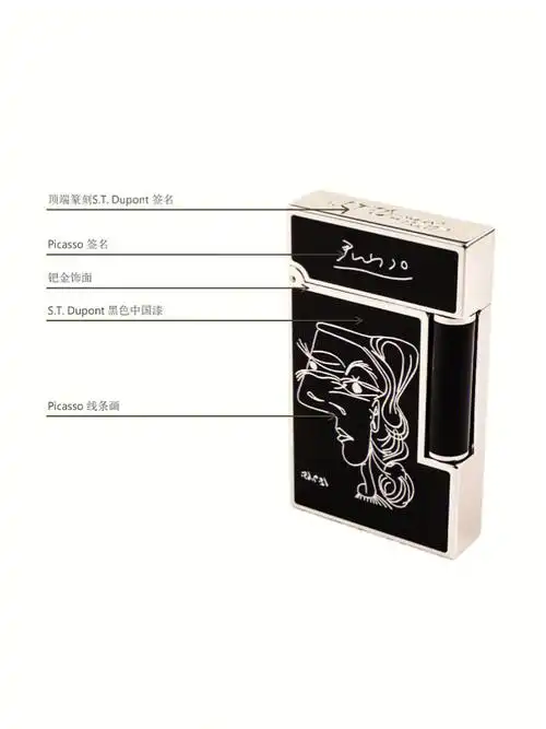 2018年最有影响力的艺术家毕加索picasso都彭限量版朗声打火机