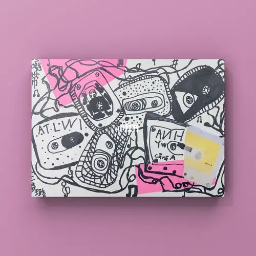 时光里的记忆磁带线描写生