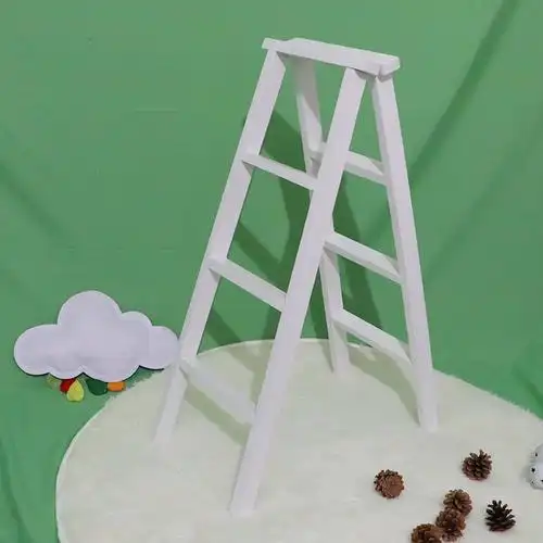 展会影楼儿童拍照摄影道具创意ins木人梯子辅助道具类