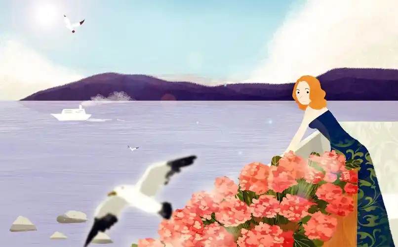 海边|插画|商业插画|老八tujian - 原创作品 - 站酷 (zcool)