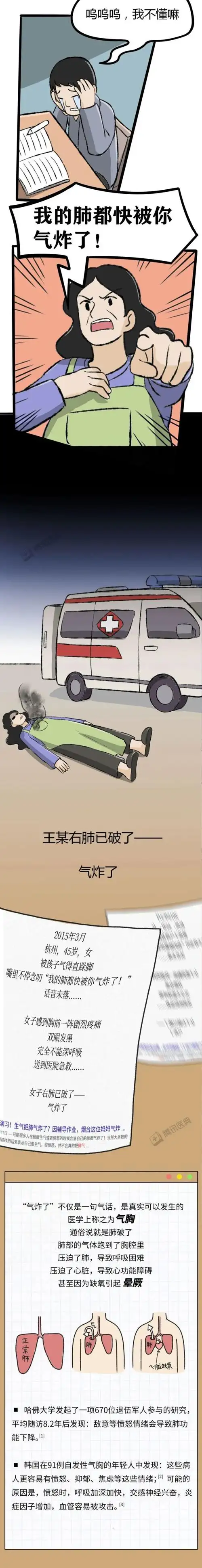 肺真的能气炸爱生气的人你的肺竟然承受了这么多