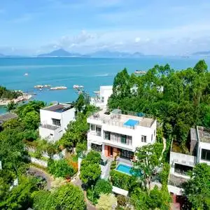 【私人沙滩】惠州巽寮湾别墅凤池岛海景别墅k歌麻将近九铭屿海