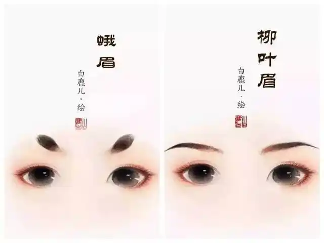 唐妆小知识之眉妆