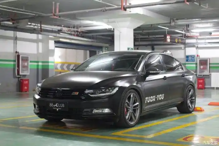 迈腾b8变身黑武士