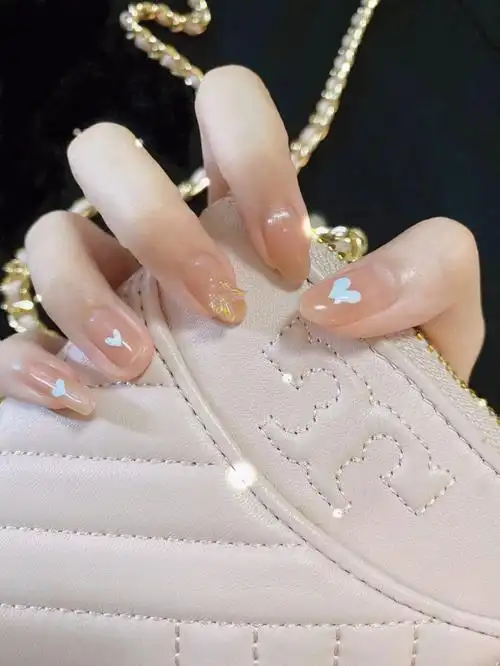 2021ins美甲仙女夏日必备—冰透裸色9799