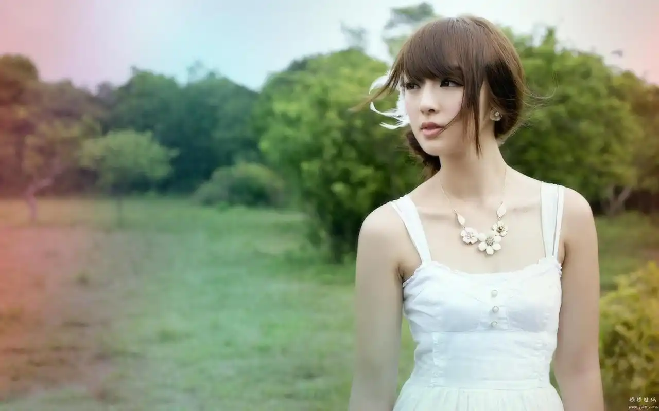 清纯美女壁纸之梦幻仙女宽屏